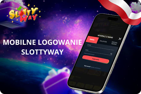 Mobilne logowanie Slottyway Android iOS